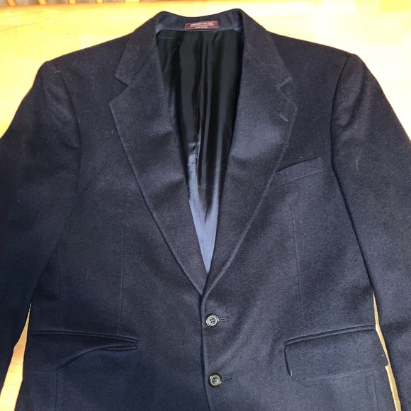 Evan picone sz 40r 100% Cashmere blazer coat - Picture 1 of 8
